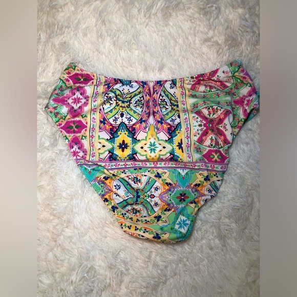 Colorful Patterned Bikini Bottoms - Picture 8 of 10